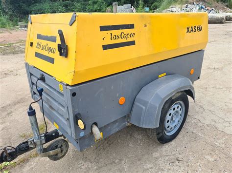 Atlas Copco XAS 87 Mobile Compressor For Sale Poland Warszawa MJ40839