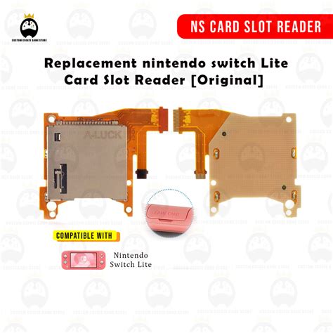 Nintendo NS Switch Lite Game Card Slot Reader Socket Board Repair Part