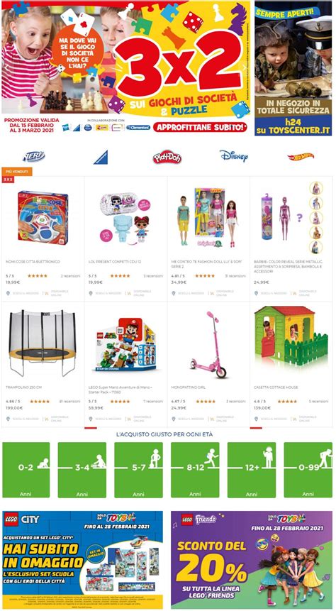 Toys Center Volantino Attuale 22 02 03 03 2021