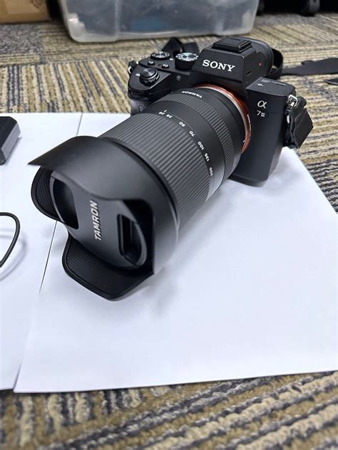 Sony A7iii With Tamron 28mm 200mm Lens Photography Cameras On Carousell