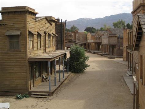 Western Town Streets Era Houses Melody Ranch Motion Picture