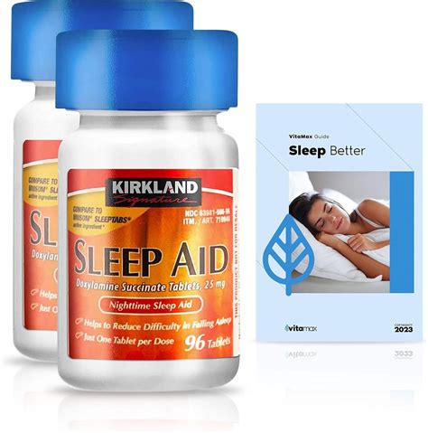 Amazon Kirkland Signature Nighttime Sleep Aid Mg Ct