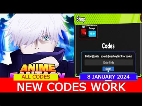 NEW CODES UPDATE 1 Anime Fantasy Simulator ROBLOX ALL CODES