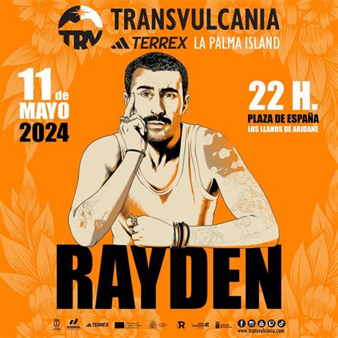 Rayden To Close Transvulcania Adidas Terrex With An Emotional Concert