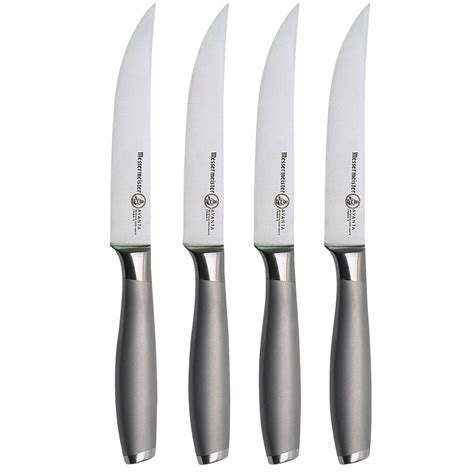 Avanta 4 Piece Stainless Fine Edge Steel Steak Knife Set