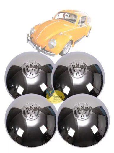 Hubcaps For Vw Beetle Bug 60 S With Vw Logo