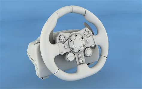 Logitech G29 Steering wheel 3D Model $39 - .c4d - Free3D