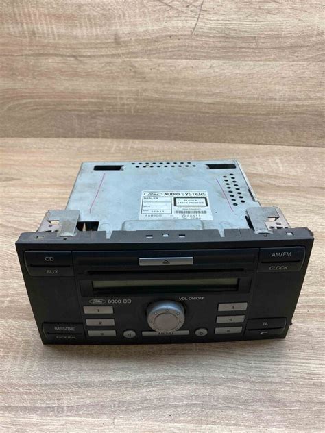 6S61 18C815 AG Ford CD Player Audio Receiver Radio Visteon EBay