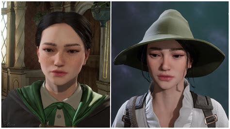 Edited Female Face 2 Model At Hogwarts Legacy Nexus Mods And Community