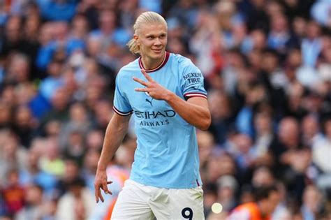 Man City Star Erling Haaland Compared To Manchester United Striker