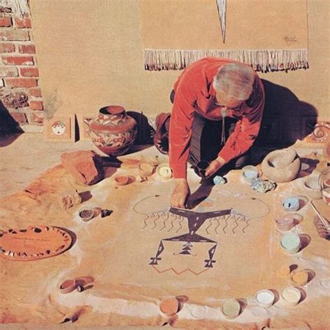 An Art Of Healing Navajo Sandpainting The Old Jail Art Center