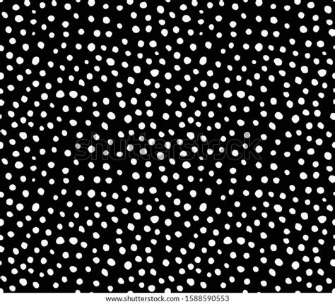 Illustration Seamless Black Dot Pattern Image Vectorielle De Stock