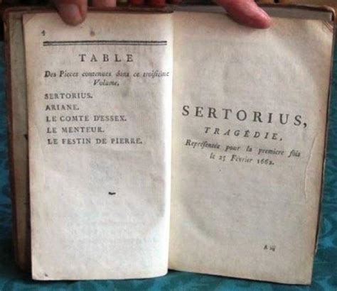 Les Chefs D Oeuvre De Pierre Et De Thomas Corneille Tome Sertorius