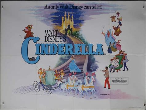 Cinderella Original Movie Poster UK Quad 40 X30 Simon Dwyer A Fast