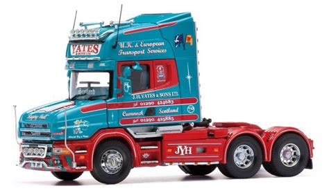 Miniature SCANIA Nez Long 6x4 J H YATES SONS LTD CORGI CORC12836