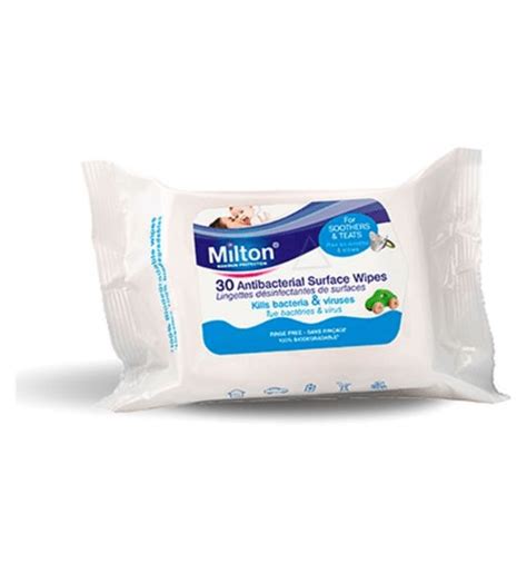 Milton Anti Bacterial Surface Wipes X30