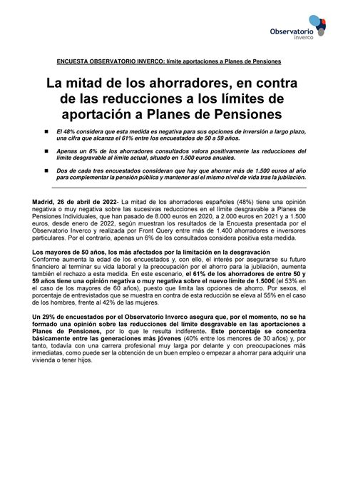 Evercom NdP La Mitad De Los Ahorradores En Contra De Las Reducciones