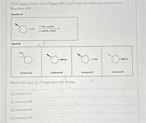 Solved What Major Product From Figure Results From The Chegg