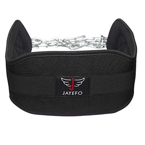 Jayefo Dip Belt With Chain Industrial Strength Steel Inches Weighted