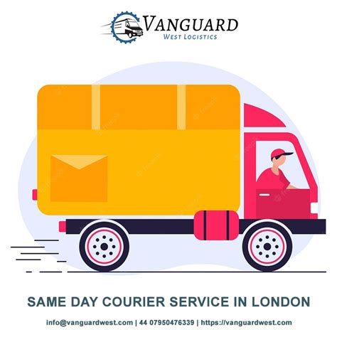 Same Day Courier Service In London Vanguard West Logistics Medium