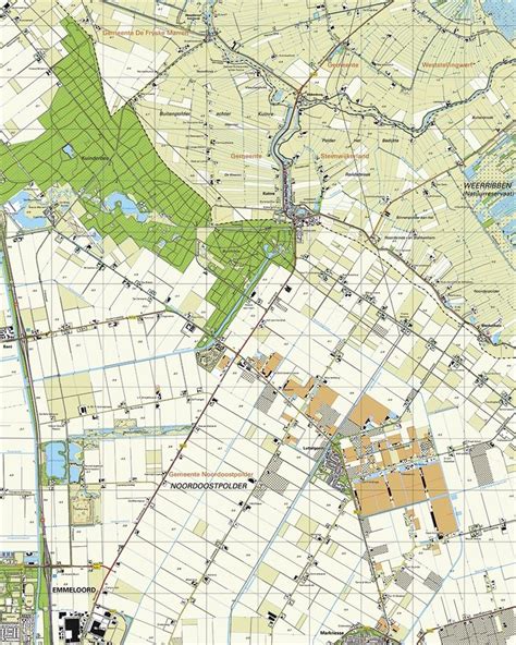 Topografische Kaart C Kuinre Digitaal Kaarten Stadsplattegronden