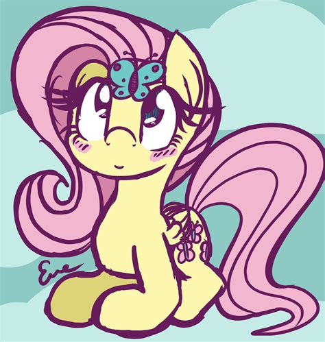 Safe Artist Skeolan Fluttershy Butterfly Pegasus Pony