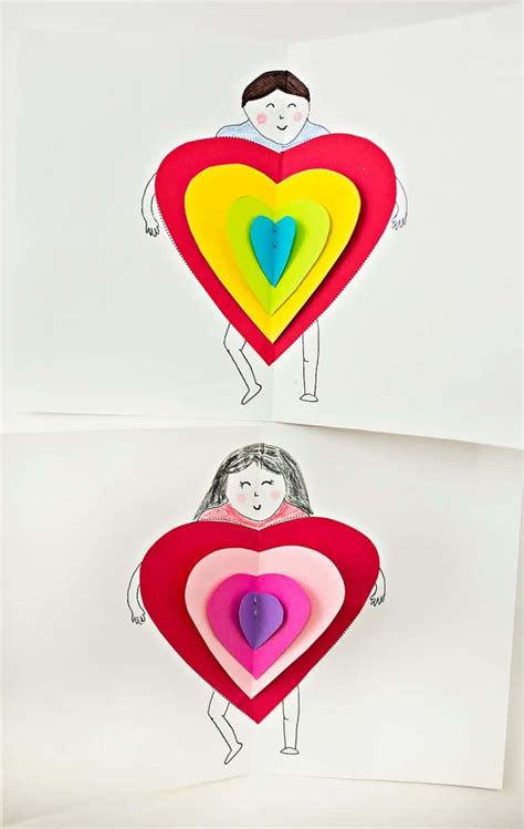 DIY PAPER HEART CARD