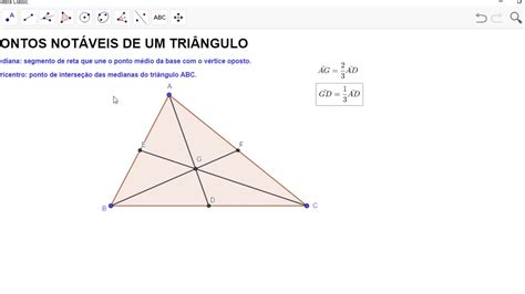 Pontos Not Veis De Um Tri Ngulo Youtube