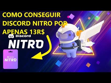 Como Comprar Discord Nitro Mais Barato Por Apenas Reais Youtube