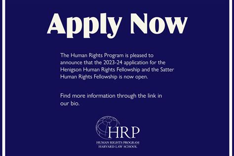 Application To 2023 24 Postgraduate Human Rights Fellowships Now Open