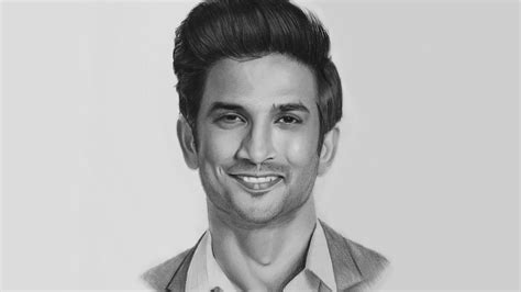 Pencil Drawing Remembering Sushant Singh Rajput Youtube