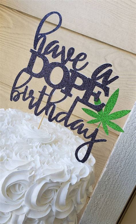 420 Birthday / 420 Decorations / 420 Party / 420 Cake Topper / | Etsy