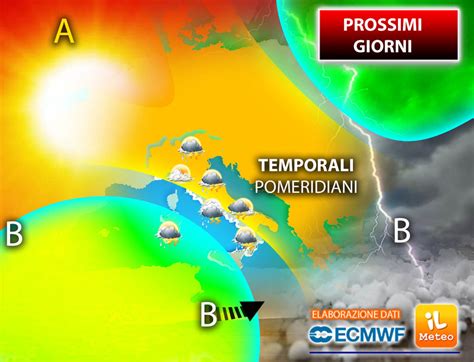 Meteo Prossimi Giorni Tanti Temporali In Arrivo Nel Corso Della