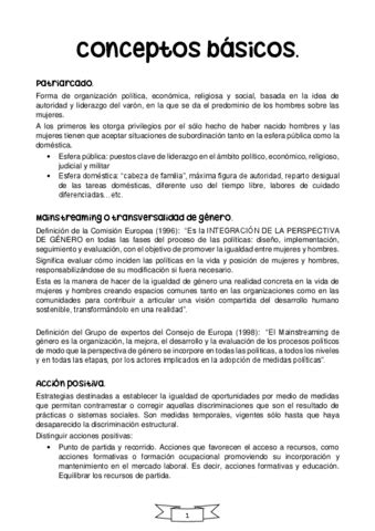 Igualdad Tema 3 Conceptos Basicos Pdf