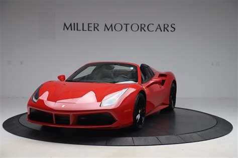 Pre Owned 2017 Ferrari 488 Spider For Sale Miller Motorcars Stock 4691