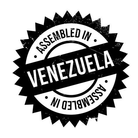 Made Venezuela Stamp Stock Illustrations 123 Made Venezuela Stamp