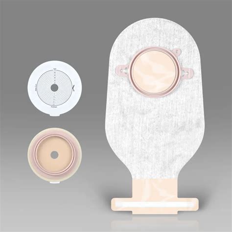 Aoki Closed End Ileostomy Bag With Filter Drainable Ostomy Bag For Two