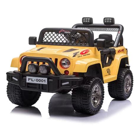 Carrinho Jipe Infantil El Trico Jipe Off Road V Controle Remoto