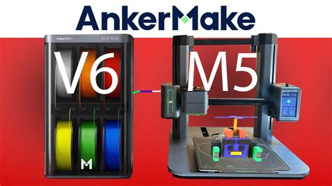 AnkerMake M5 3D Printer And V6 Color Engine Review Part 1 YouTube