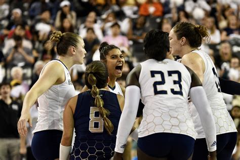 Volleyball Goes 2 1 In The Georgia Tech Classic Technique