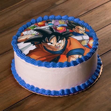 Bolo Dragon Ball Z Torta De Goku Pastel De Dragon Ball Pasteles De Goku