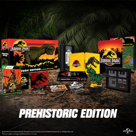 Jurassic Park Classic Games Collection Prehistoric Edition Xbox Seri Limited Run Games