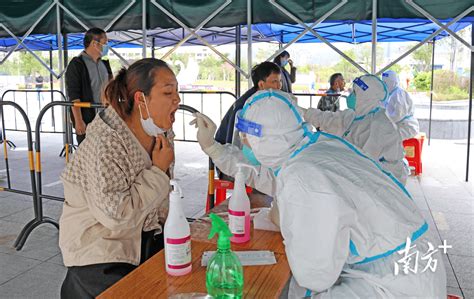 闻令而动，向“疫”而行阳山区域免费核酸检测高效有序进行工作采样县城