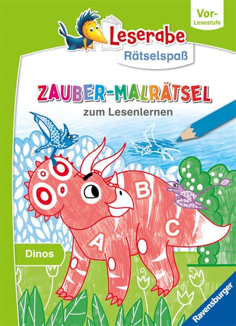 Ravensburger Leserabe R Tselspa Zauber Malr Tsel Zum Lesenlernen