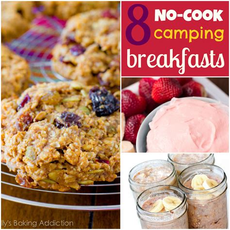 8 Ideas For Easy No Cook Camping Breakfasts Camping Breakfast Easyfood Camping