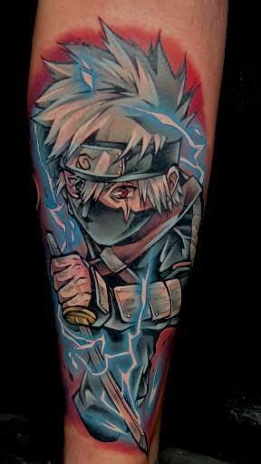 Kakashi Hatake From Naruto Tattoo By Dave Vero Ink Video Tatuaje