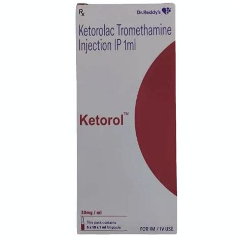 Ketorolac Injection Generic For Toradol At Rs 249box In New Delhi