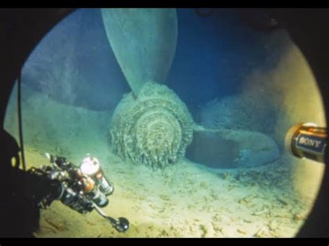 Titanic And Her Lost Starboard Propeller Blade Archive Video Youtube