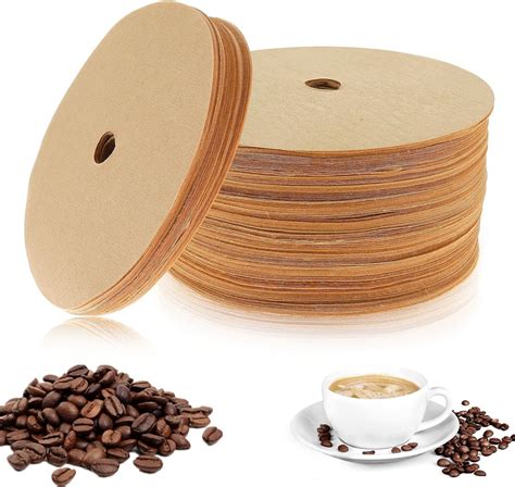 Pcs Coffee Filters Paper Inch Disposable Unbleached Coffee Paper