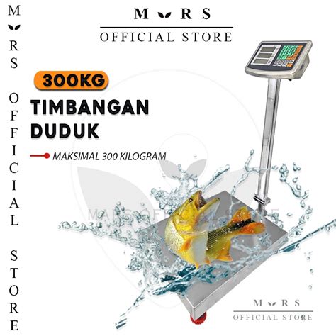 Jual Tcs Ss Kg Timbangan Duduk Digital Kg Kg Elektronik